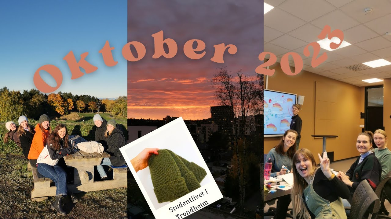 Oktober 2023; Sandefjord, leir & konserter | Studentlivet i Trondheim