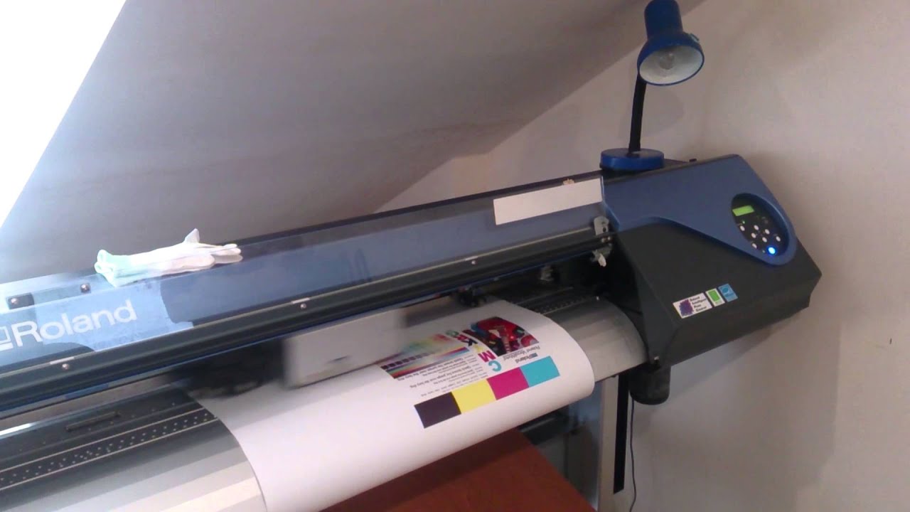 Работа Roland VS-640 Versa Camm