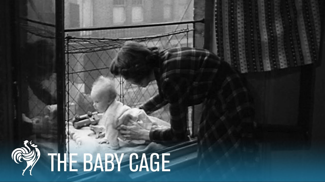 The Baby Cage: A Penthouse for a Baby? | British Pathé