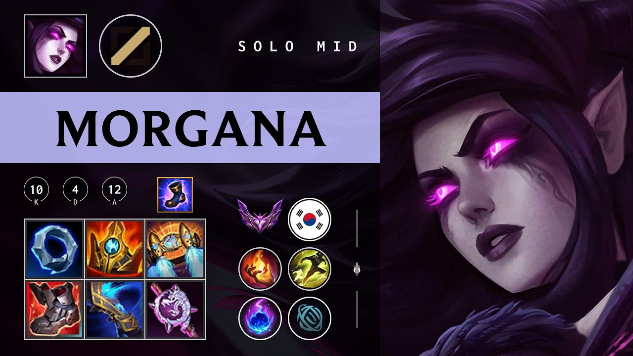 Morgana Mid vs Taliyah - KR Master Patch 26.05