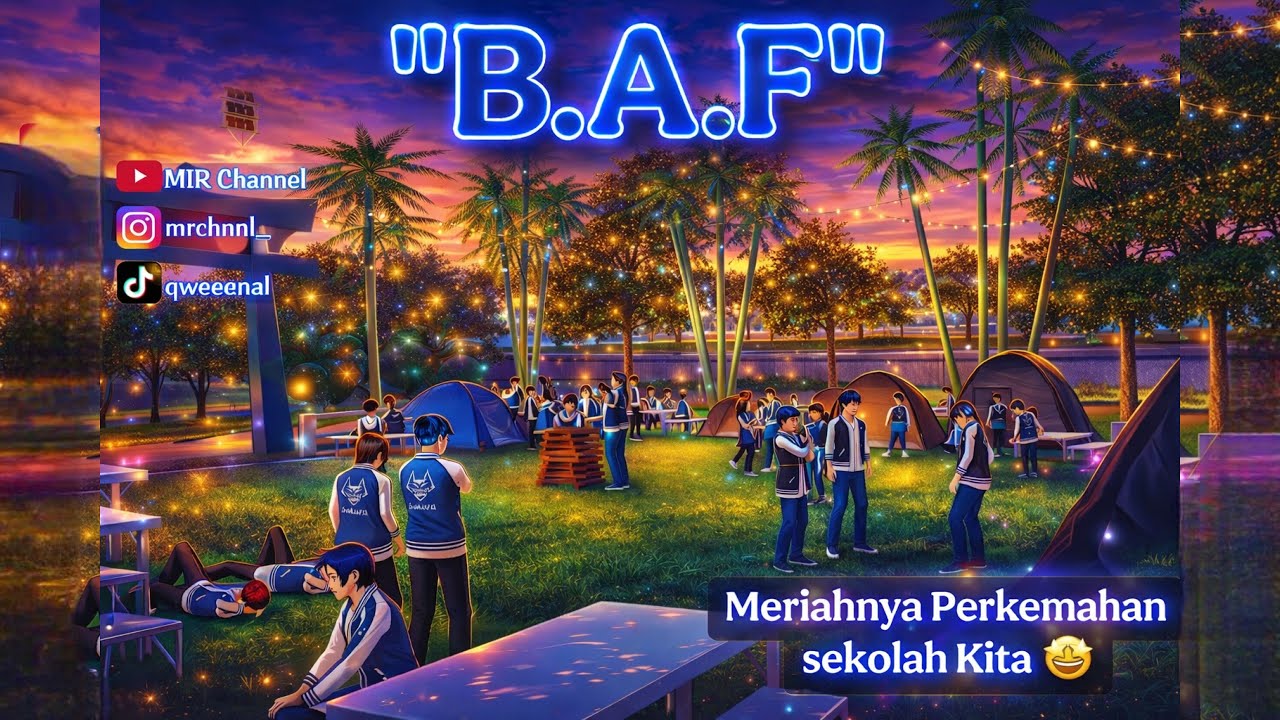 UPLOAD ULANG || “B.A.F” (Bebby, Altarel & Friends)#8 || Serunya Kemah Sekolah 🤩 ||