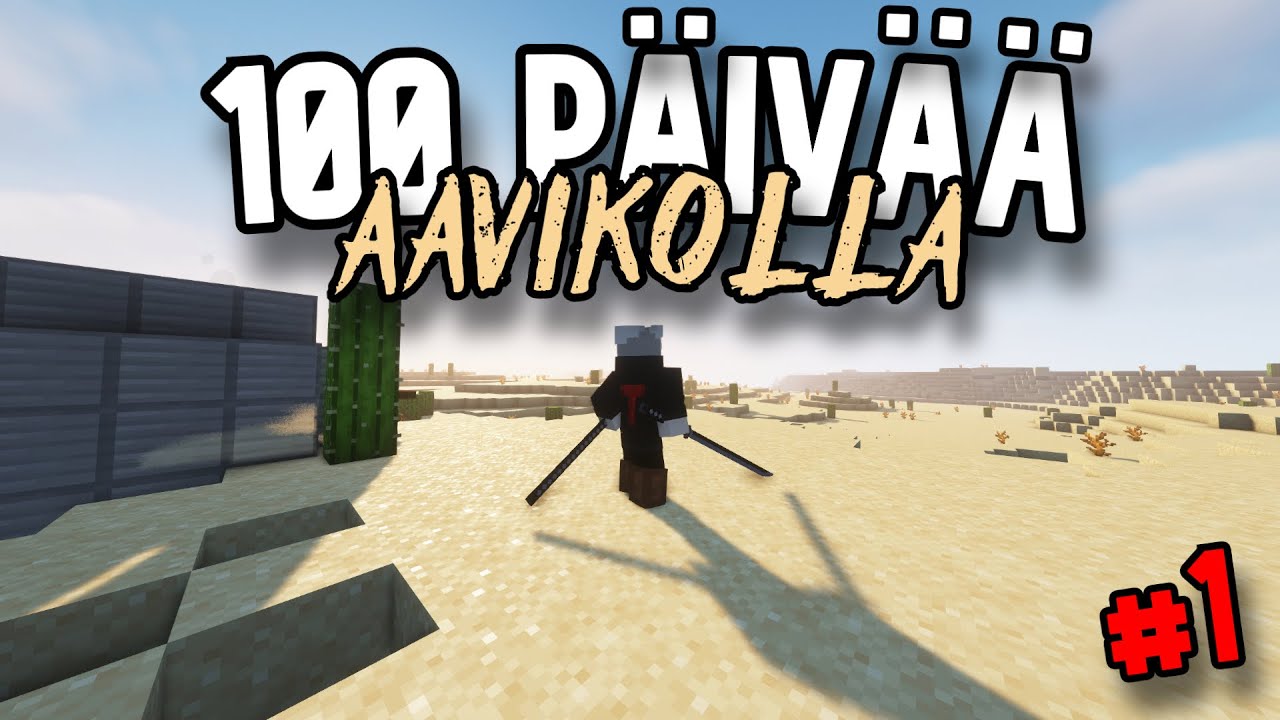 Selvisin 100 päivää LOPUTTOMALLA AAVIKOLLA l Jakso 1