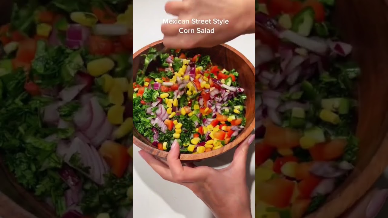 Mexican Street Style Corn Salad