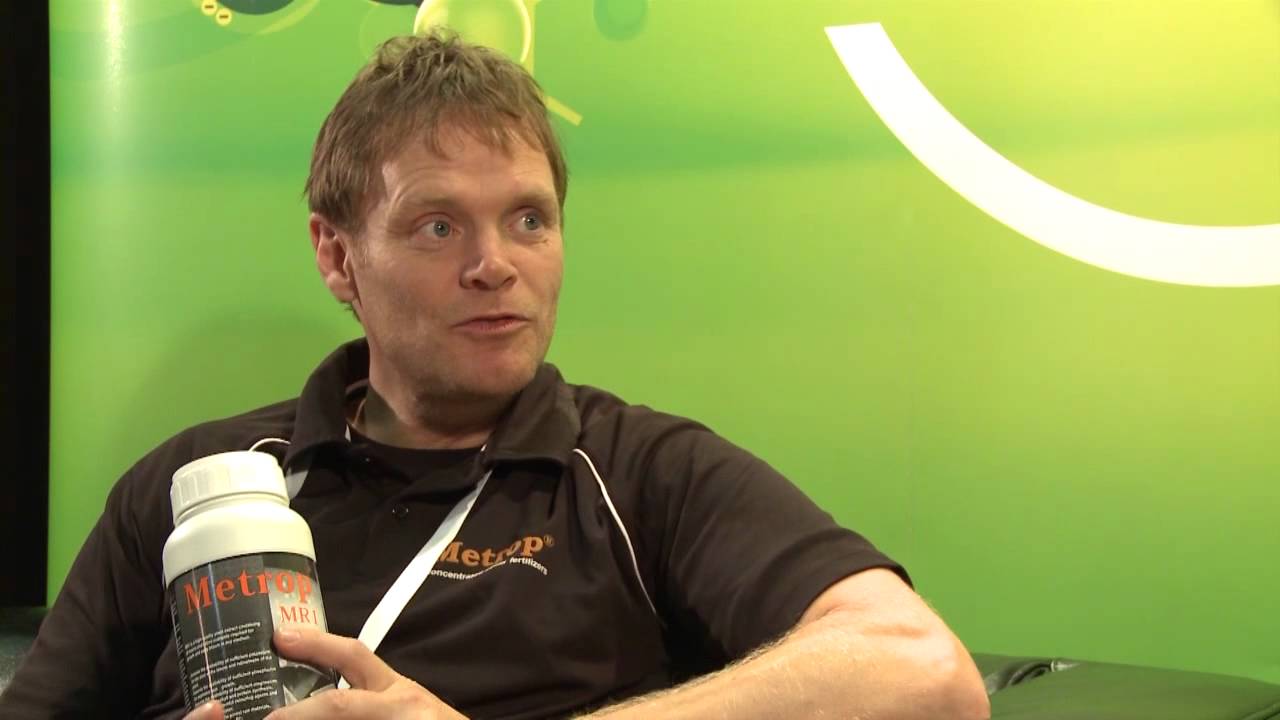 Концентрированные питательные вещества Metrop на выставке Grow Expos 2012 HYDROSHOW.tv