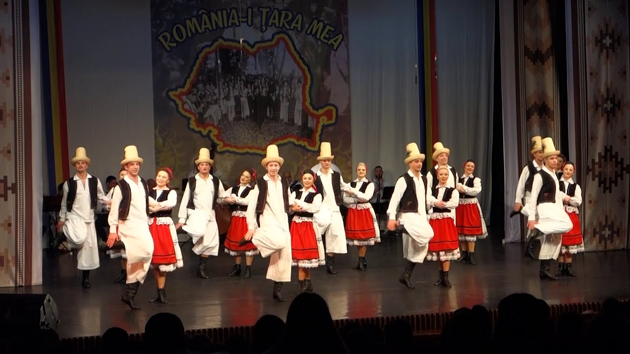 Dans din Valea Chioarului (Maramureș) Ansamblul Artistic MUREŞUL #romania #travel #dance