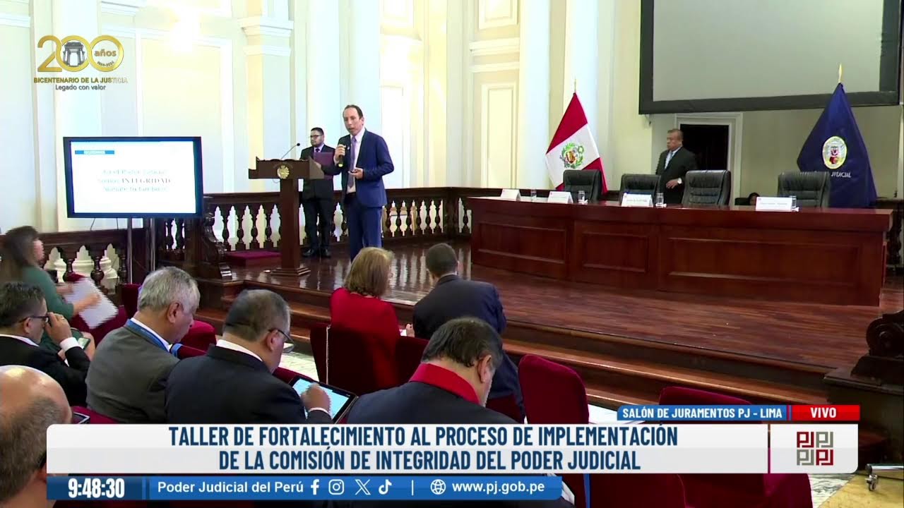 🔴#EnVivo | Taller de fortalecimiento al proceso de Implementaci&oacute;n de la Comisi&oacute;n de Integridad