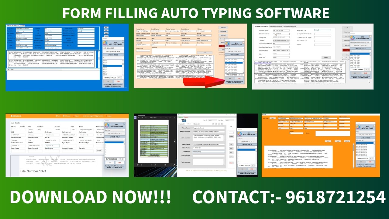 Form Filling Auto Typing Software &ndash; Automatic Form Filler for All Form Filling Work