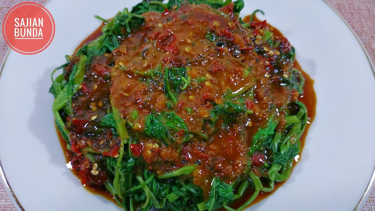 Rujak Kangkung... Seger Pedas, Asam, Manis, Langsung Bikin Melek!