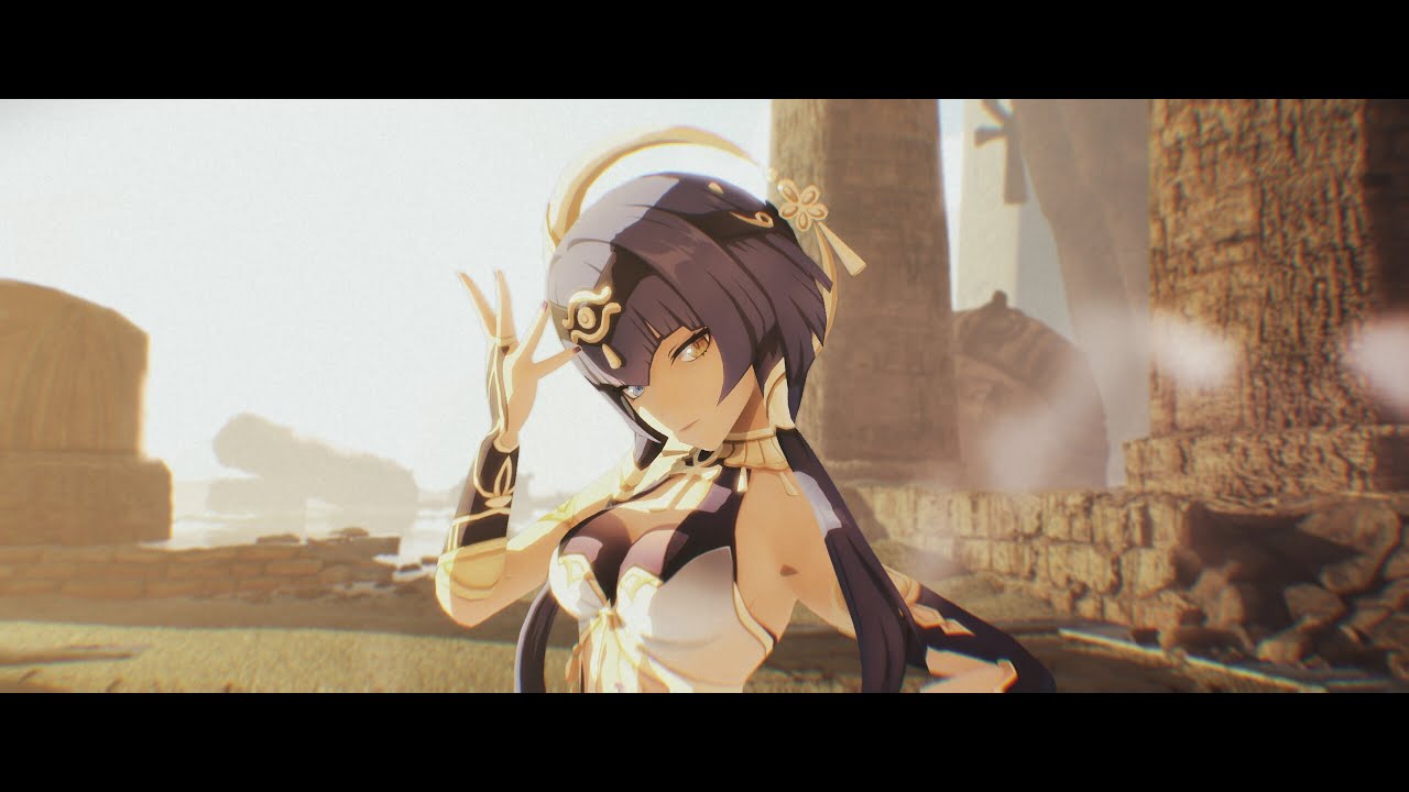 【Genshin Impact x MMD】Rivers in the Desert (mito Remix) 【Candace】