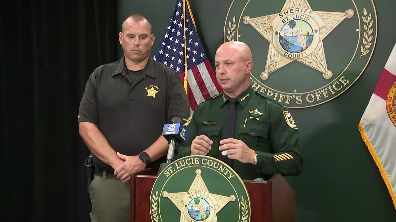 St. Lucie County Sheriff's Office announces arrest of Fort Pierce city commissioner
