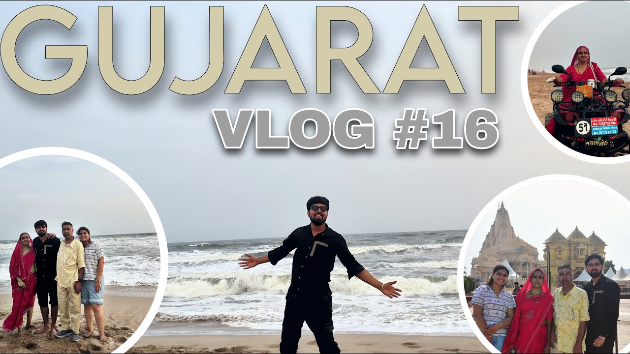 VLOG #16 | Somnath Temple & Madhopur Beach Vlog | Hidden Gems of Gujarat You Must Visit!