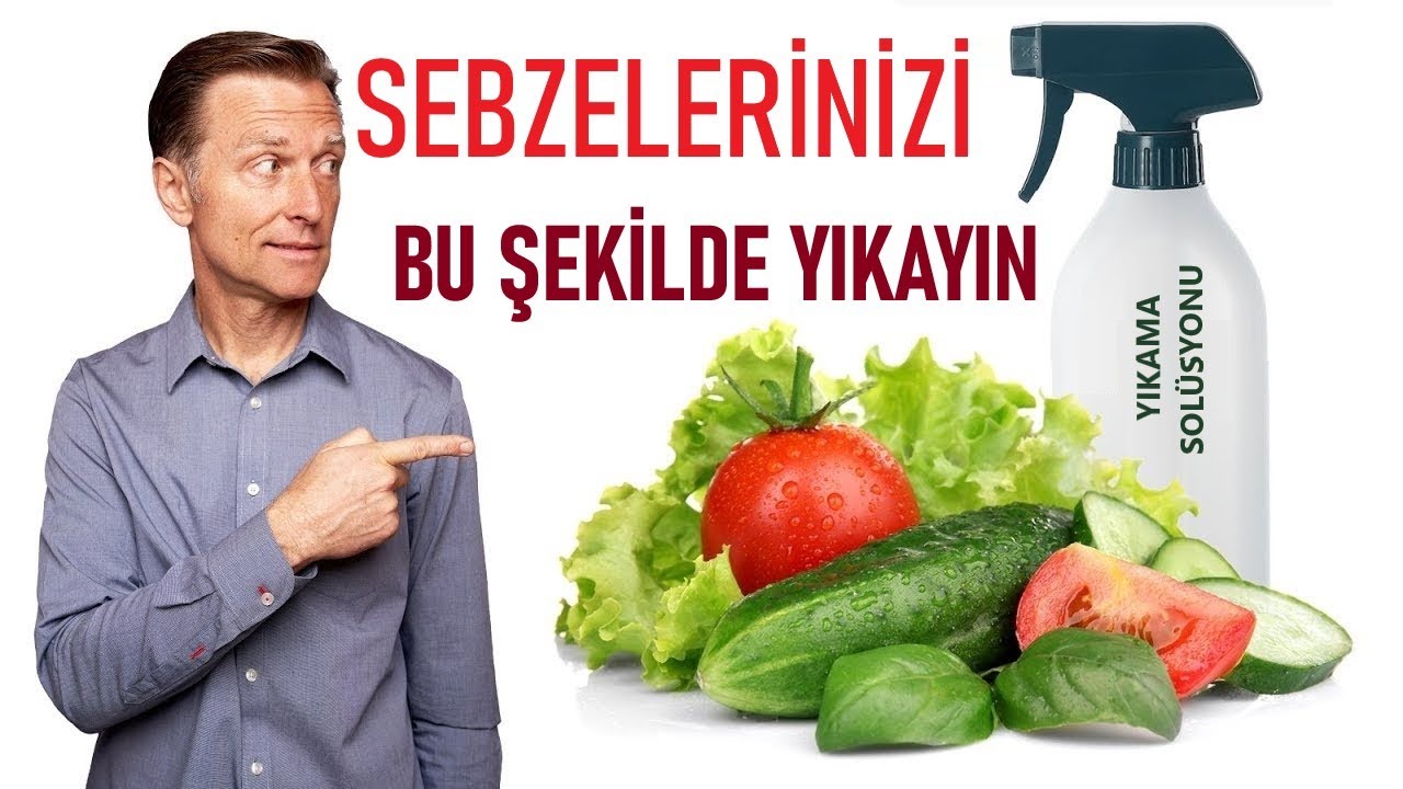 Sebze Yıkamanın EN İYİ yolu | Dr.Berg T&uuml;rk&ccedil;e