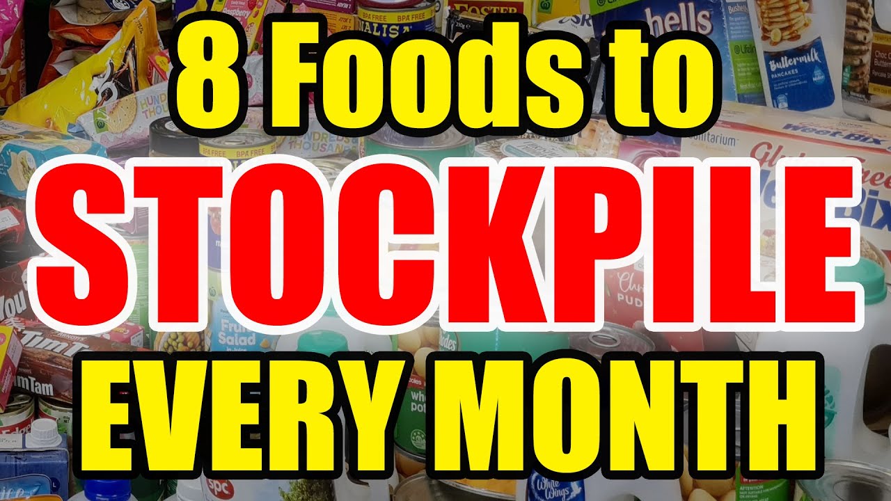 8 Foods to BUY NOW &ndash; STOCKPILE These FOODS while you CAN!