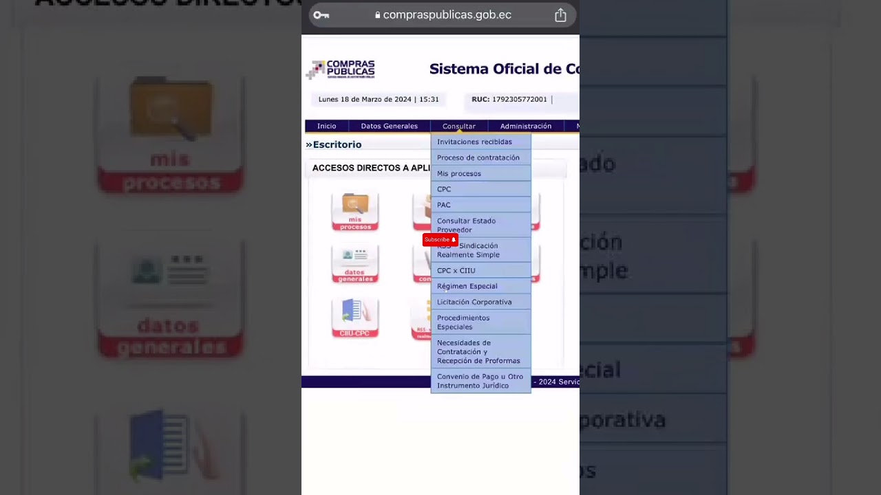 Como verificar los #codigos #cpc en el #sercop #comprasp&uacute;blicas #ofertas #presupuestos #contrataci&oacute;n