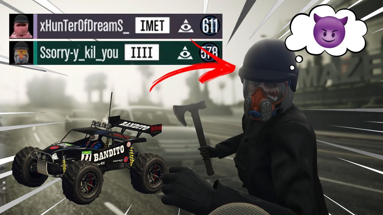 GTA 5 - ME RECONHECERAM NA SESSÃO E DOIS COVARDES (TRYHARD + GRIEFER) VIERAM ATRÁS DE MIM!