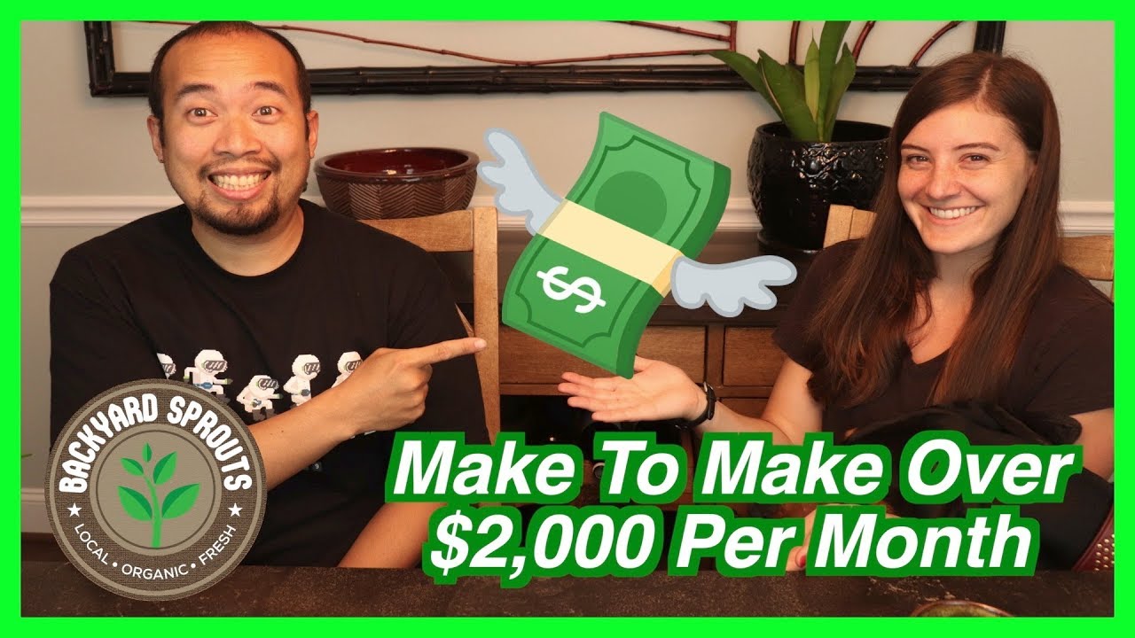 How To Make $2,000+ A Month In Just 5 Months Selling Microgreens | 2019