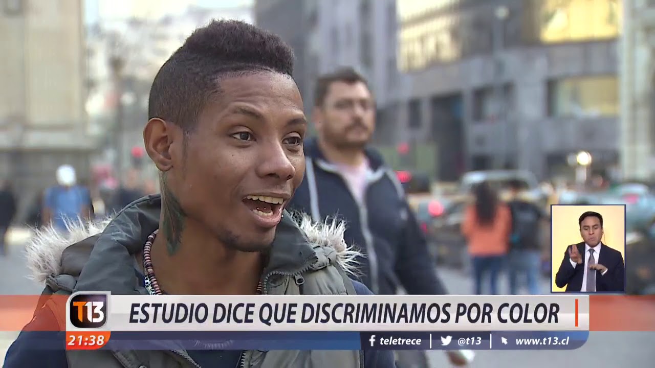 Estudio dice que chilenos discriminan por color a inmigrantes