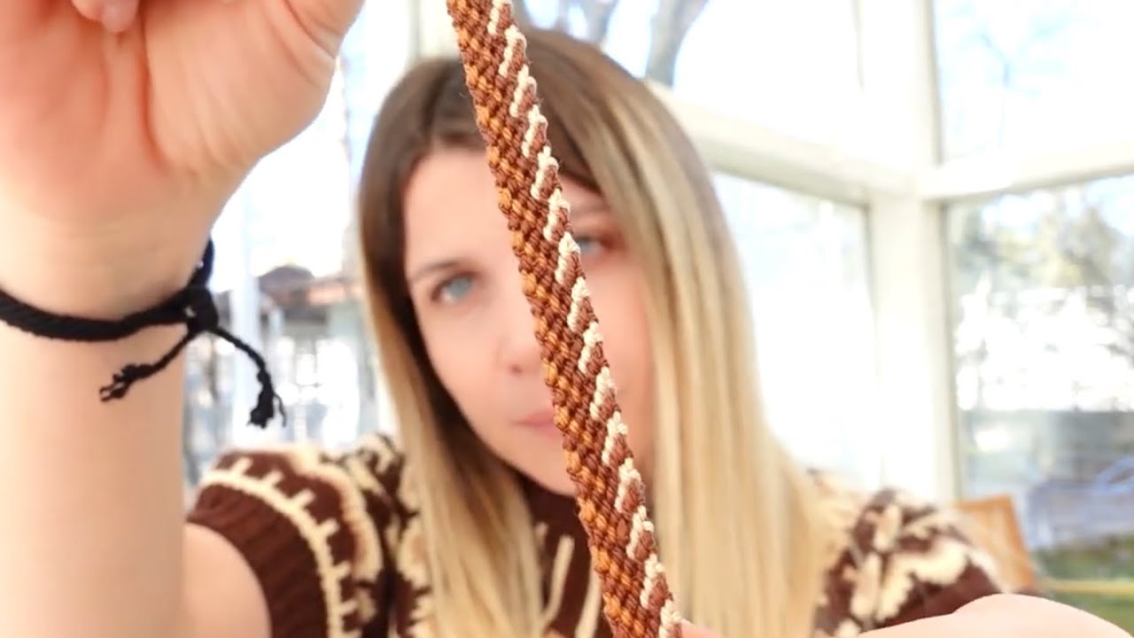 3 Renkli Bileklik Yapımı / İpten kolay Bileklik Yapımı / Arkadaşlık Bilekliği Yapımı / DIY