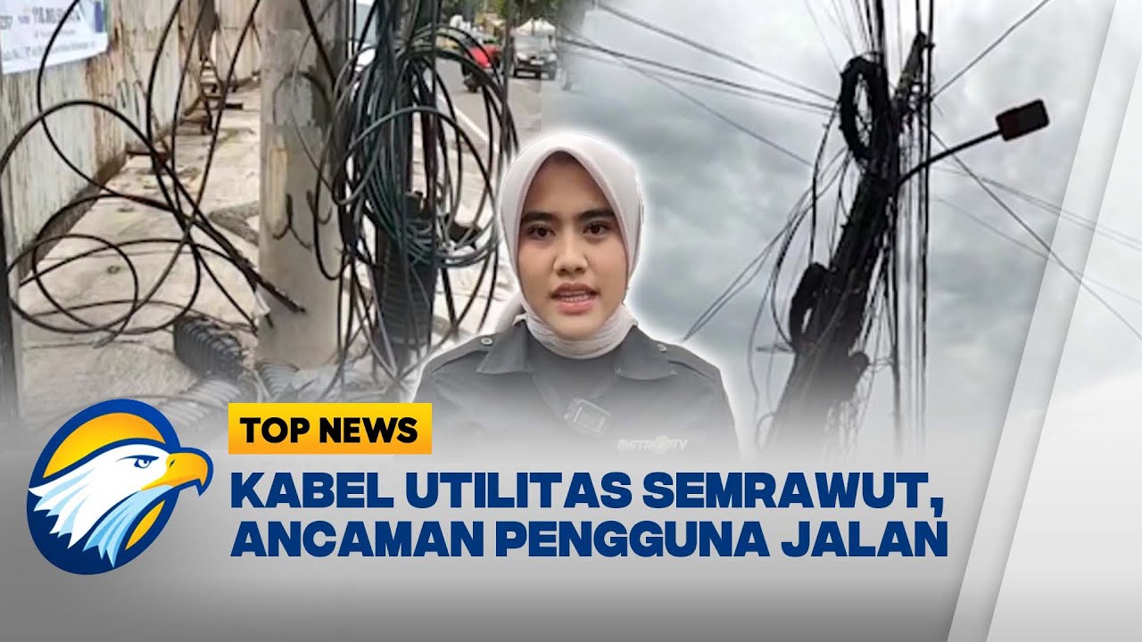 Pemandangan Kabel Utilitas yang Mengganggu Estetika Kota Jakarta [Top News]