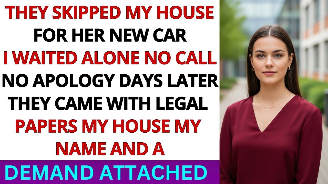 They Chose My Sister’s New Car—Then Demanded My House With Documents