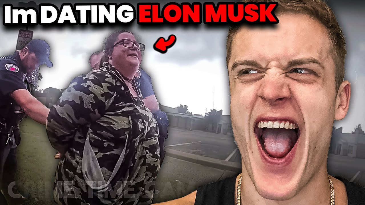 Disturbed Woman Berades Police For 20 Minutes