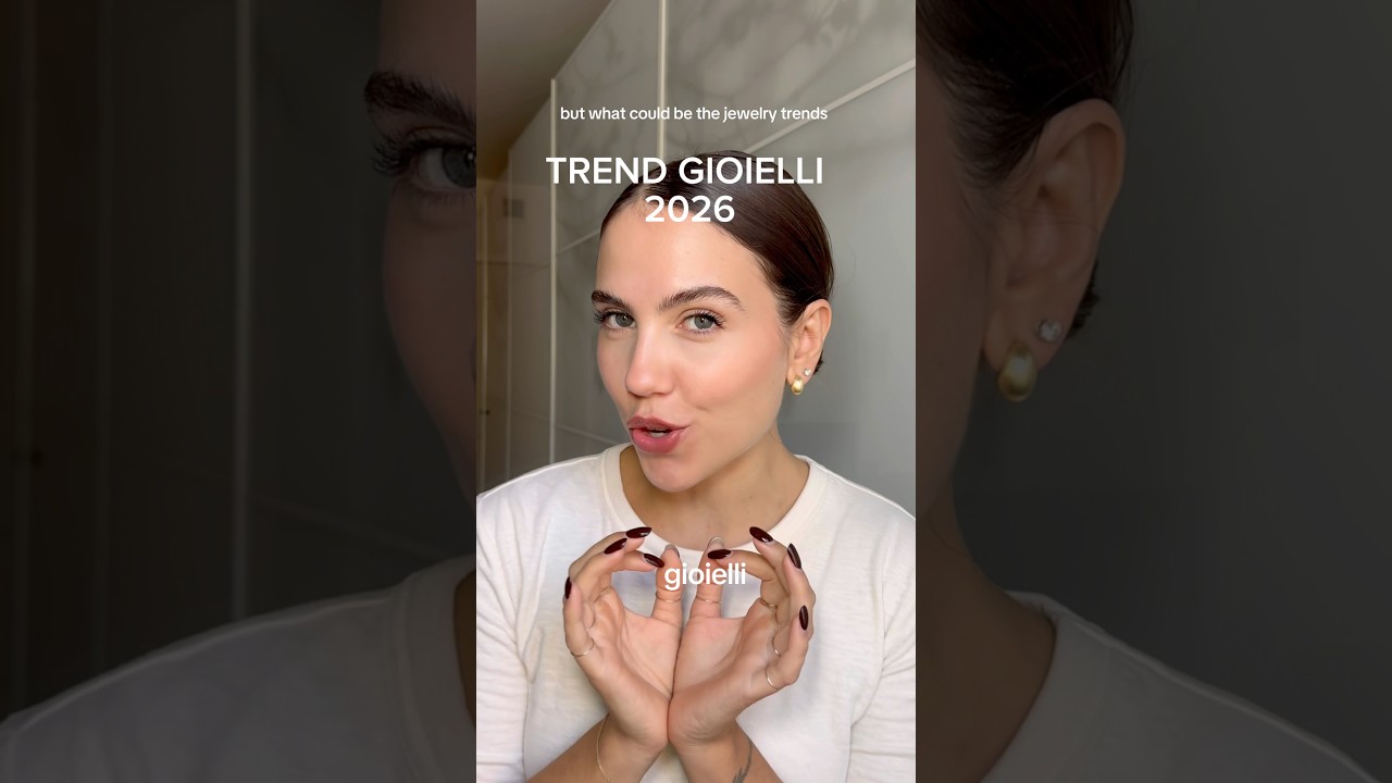 Trend Gioielli dalla Milano Fashion Week #gioielli  #mfw #milanofashionweek #trend2026