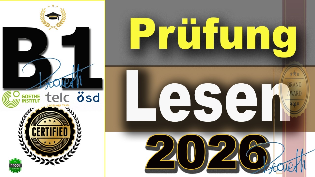 Sport -B1 Prüfung- Lesen Übungssatz-G.A.S.T DTZ 2026 TEST #deutschlernen#deutschland#learngerman