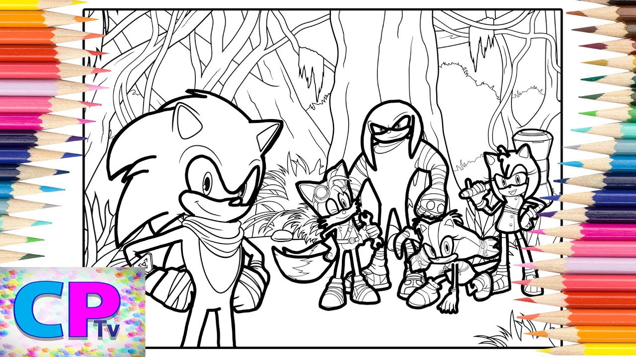 Sonic Boom Coloring Pages/Sonic Super Speed Coloring/Elektronomia/Sky High pt.II/Elektronomia Music