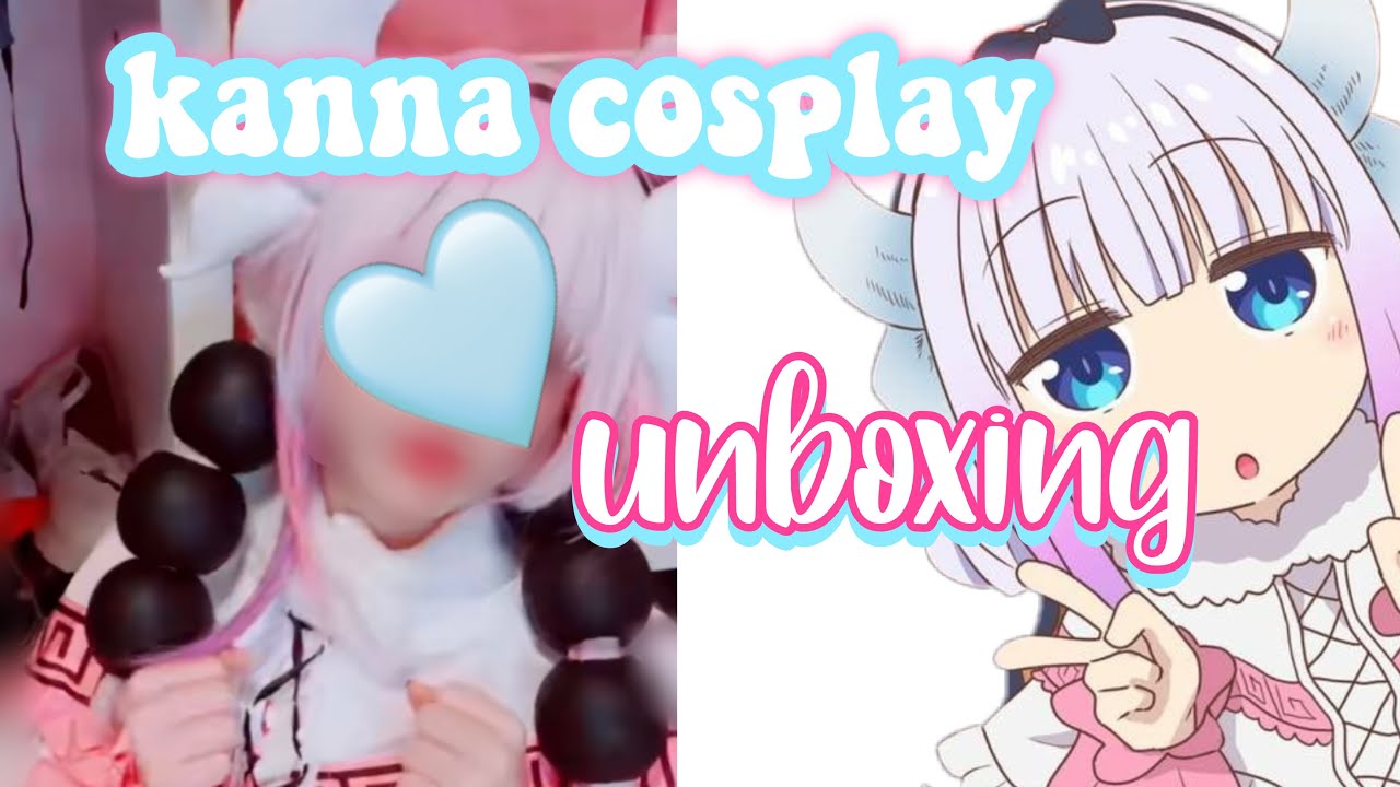 Kanna cosplay unboxing 💙🌸