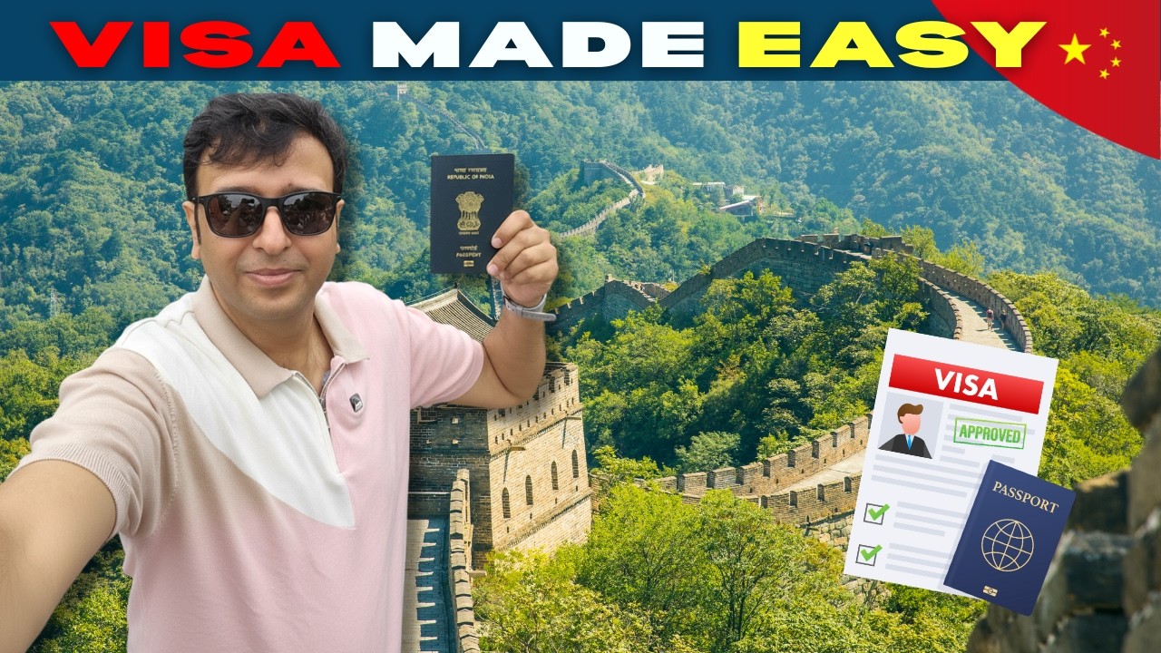 China Tourist Visa Made Easy! ✅ Full Application Process for Indians