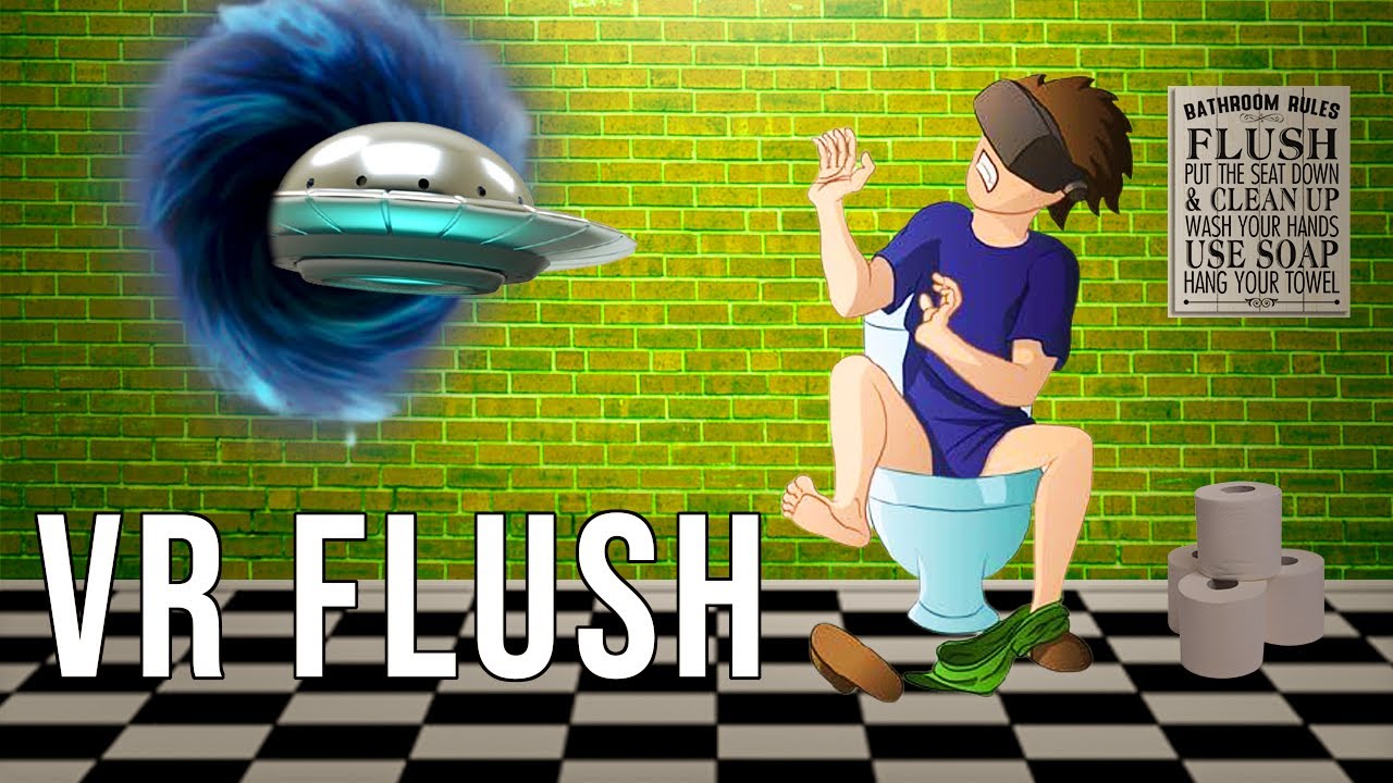 Free VR Game - VR Flush The Epic Toilet Adventure In VR