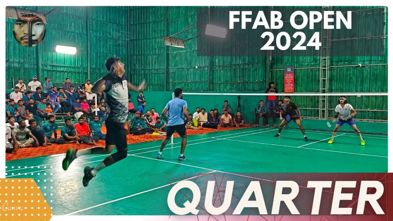BENNET ANTONY/AMBILI VS NIZAM/NOUFAL:FFAB OPEN BADMINTON TOURNAMENT 2024