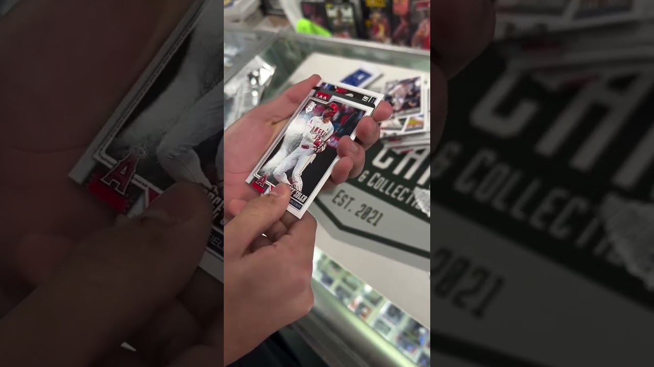 &ldquo;That is AWESOME!&rdquo; 🔥😮&zwj;💨 Wait fo their reaction to pulling this BEAUTIFUL Ohtani &ldquo;All Aces&rdquo; Card .
