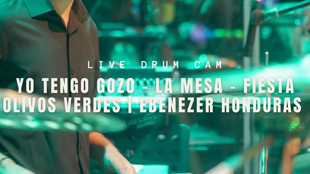 Yo Tengo Gozo - La Mesa - Fiesta | Drum Cam |