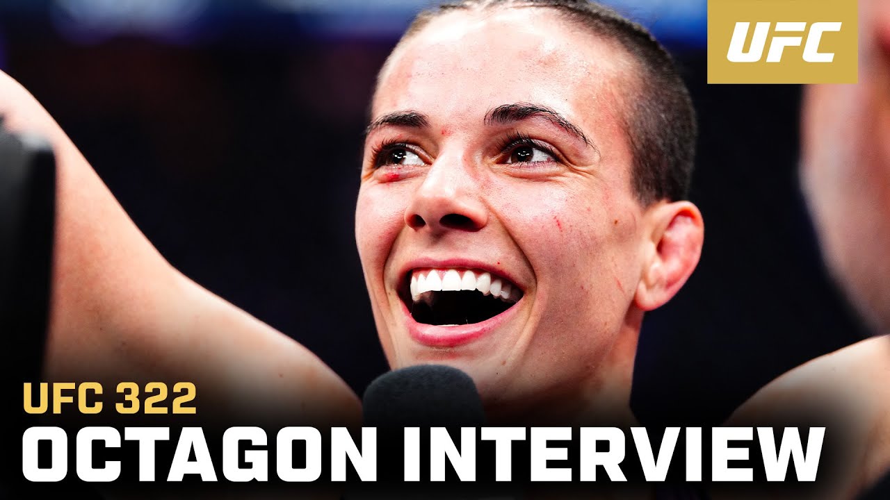 Интервью Фатимы Клайн в октагоне | UFC 322