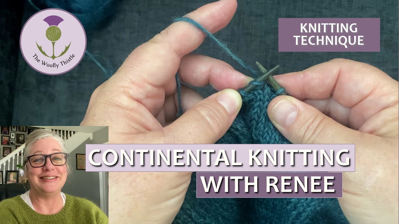 Knitting Technique: Continental Knitting Demo       