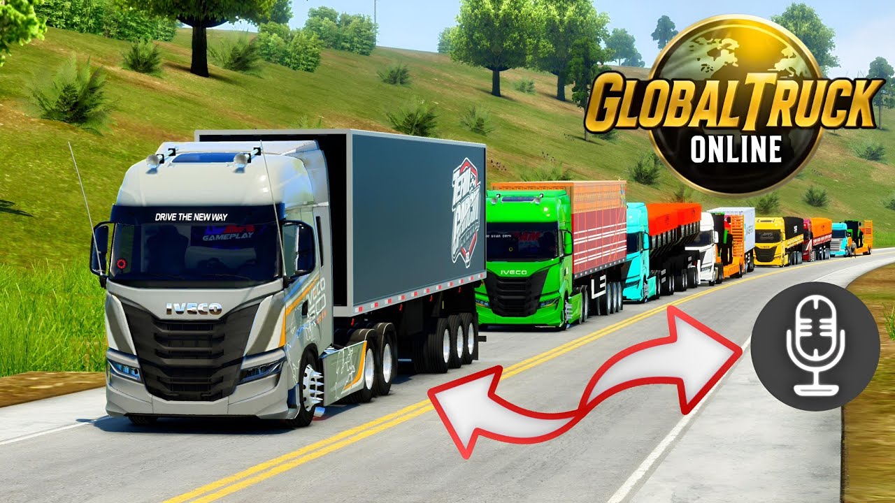 SAIU ATUALIZAÇÃO GLOBAL TRUCK ONLINE COM RÁDIO PX E NOVO CAMINHÃO 