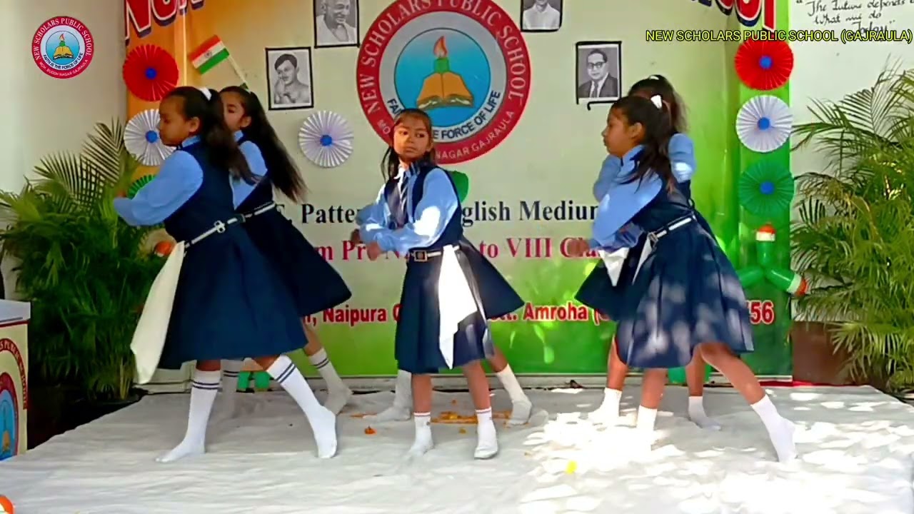 school ke din #school #schooldance #nsps #schoolkebachhen #gajraula