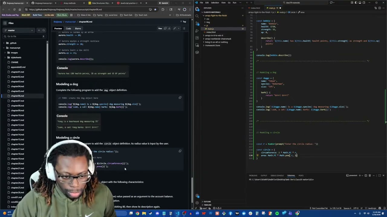 Coding Everyday Until I Become a Software Engineer | Day 3 Study Arrays + Objects + Chill Part 2