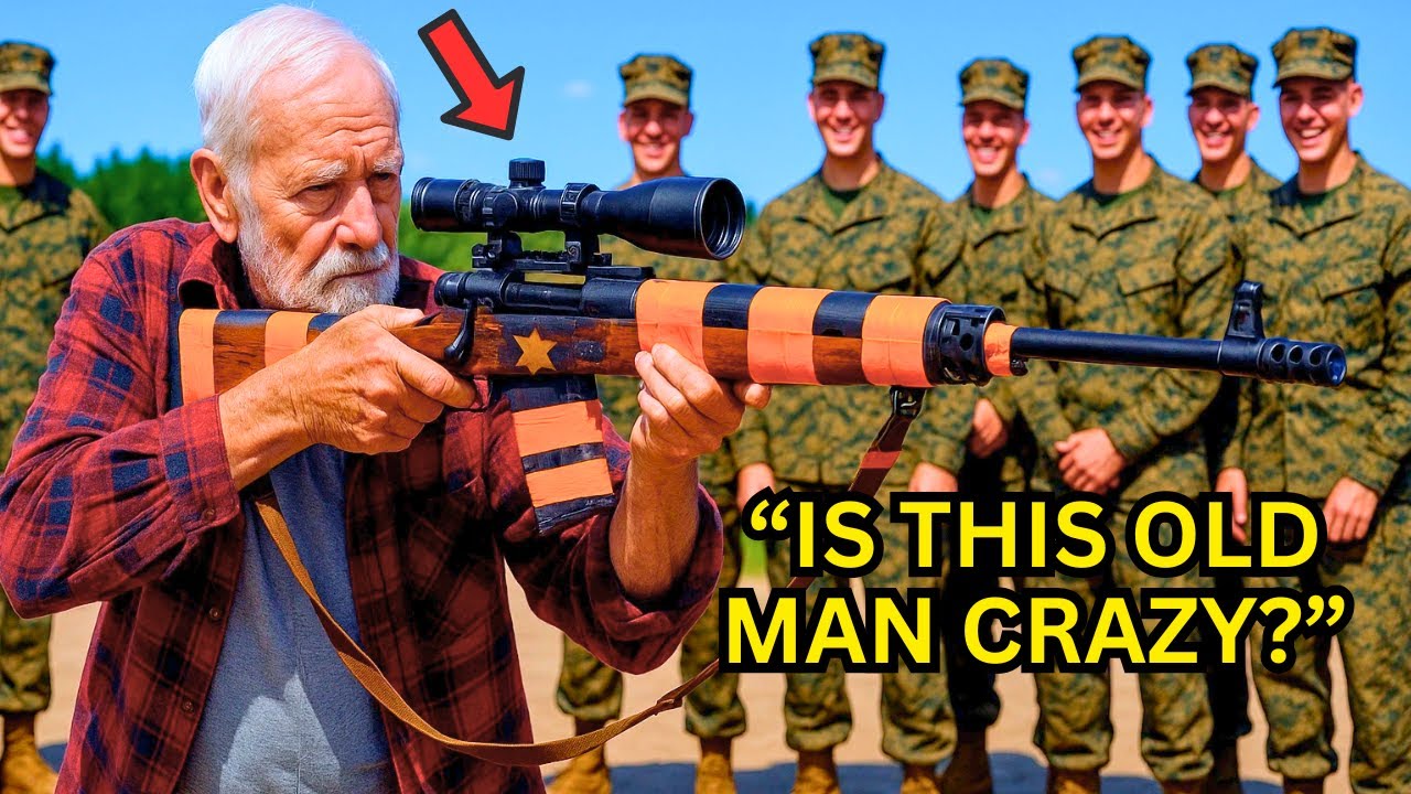 US Marines Mocked the Old Veteran's Broken Rifle — Until His Shot Silenced Them