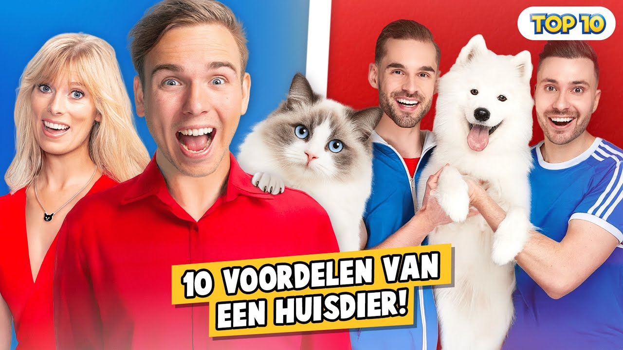 10 VOORDELEN VAN EEN HUISDIER!