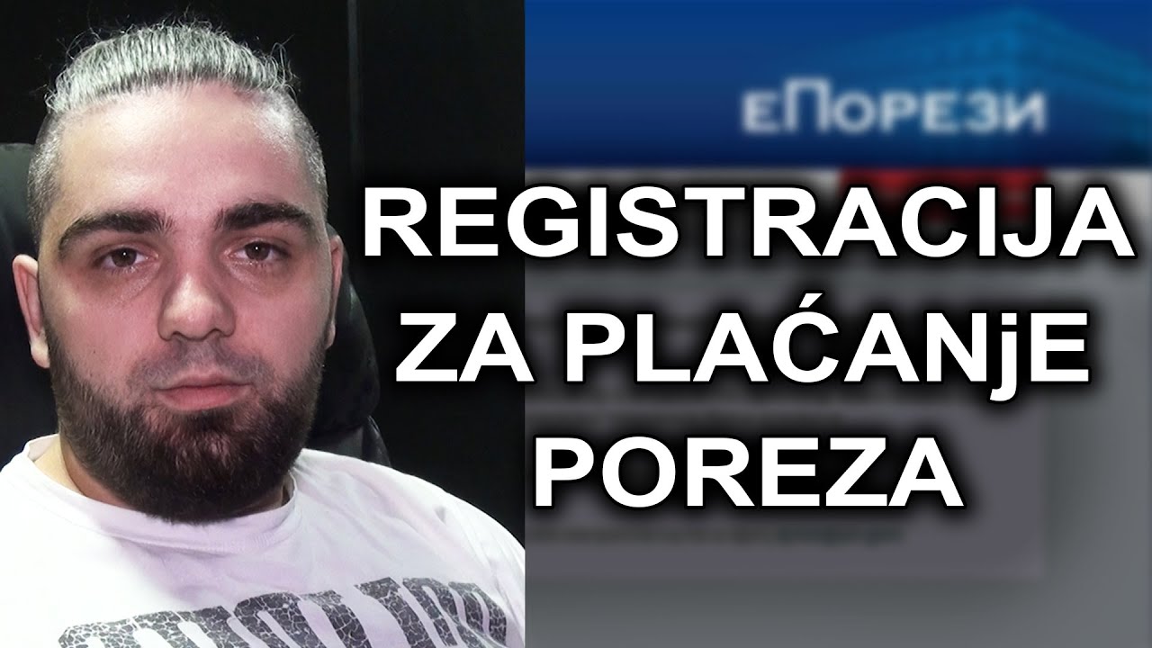 Kako se registrovati za plaćanje poreza kao fizičko lice