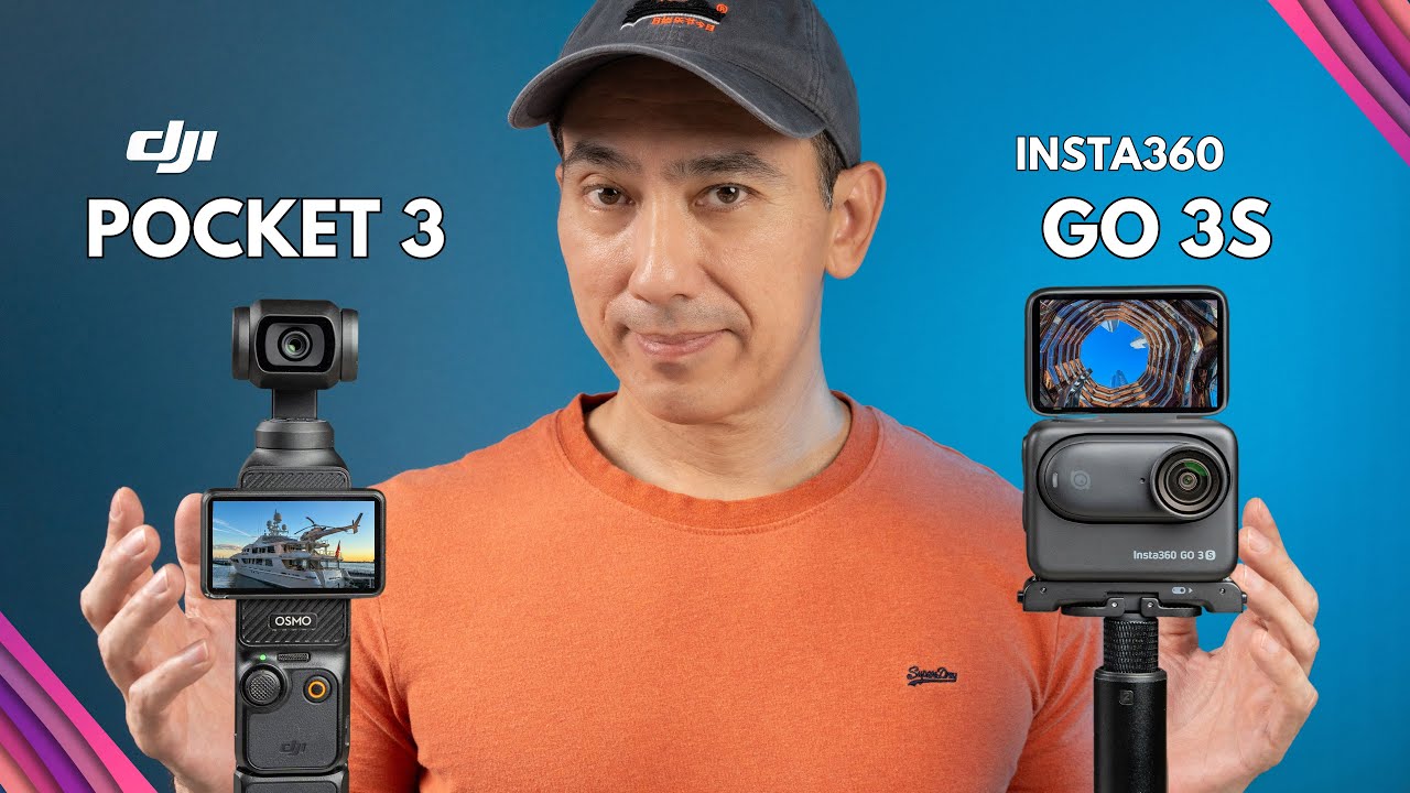 Обзор DJI Pocket 3 и Insta360 GO 3S: сравнение функций