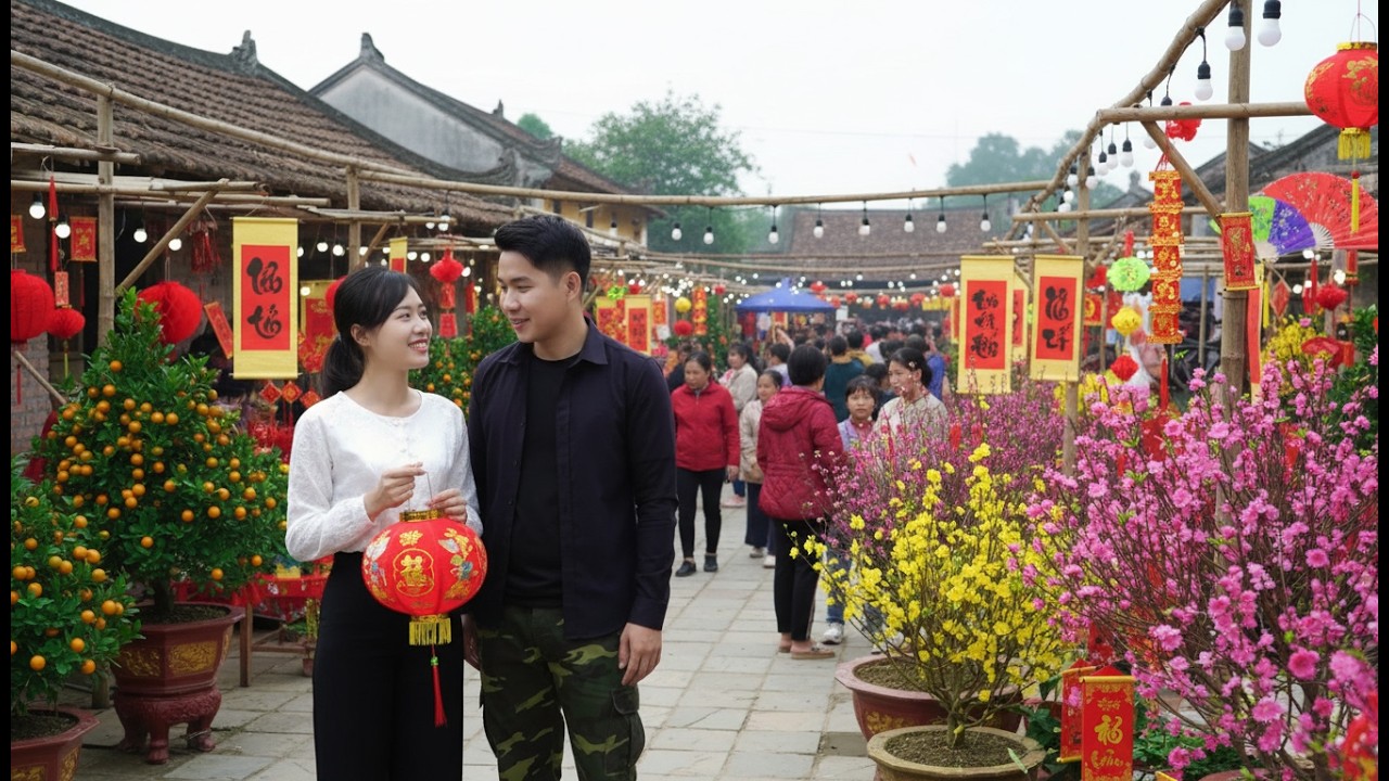 CEO Takes Tieu Lac to the Tet Market | Decorating the Home, Finding Her Smile Again This Spring