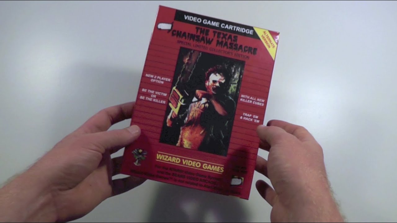The Texas Chain Saw Massacre | Atari 2600 | Alternate Game Version | Limited Edition (America)