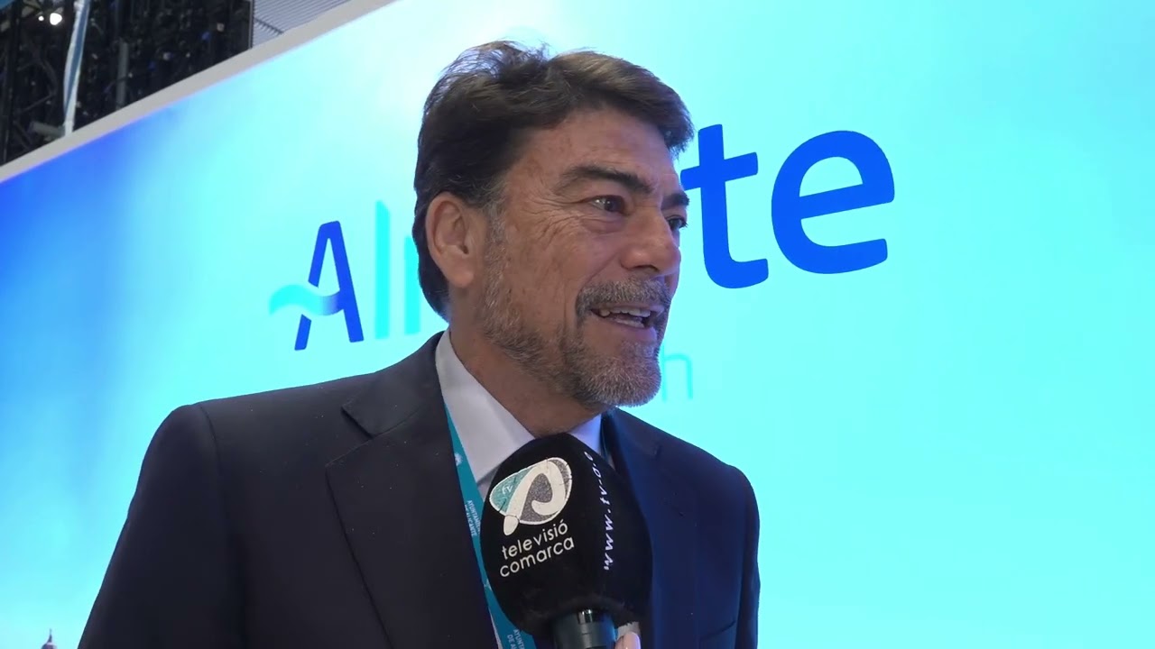 #FITUR2026 - Entrevista Luis Barcala, Alcalde d'Alacant - 22 gener 2026