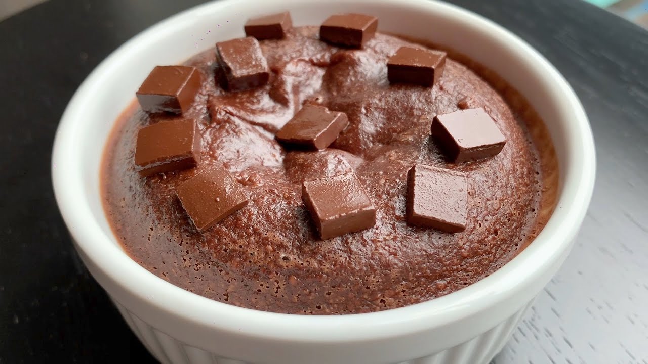 Chocolate Lava Baked Oats Under 400 Calories! *Viral Tiktok Baked Oats* No Banana, No Egg