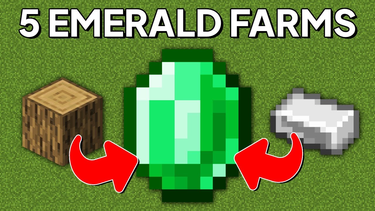 TOP 5 MUST HAVE EMERALD FARMS IN MINECRAFT 1.21.11