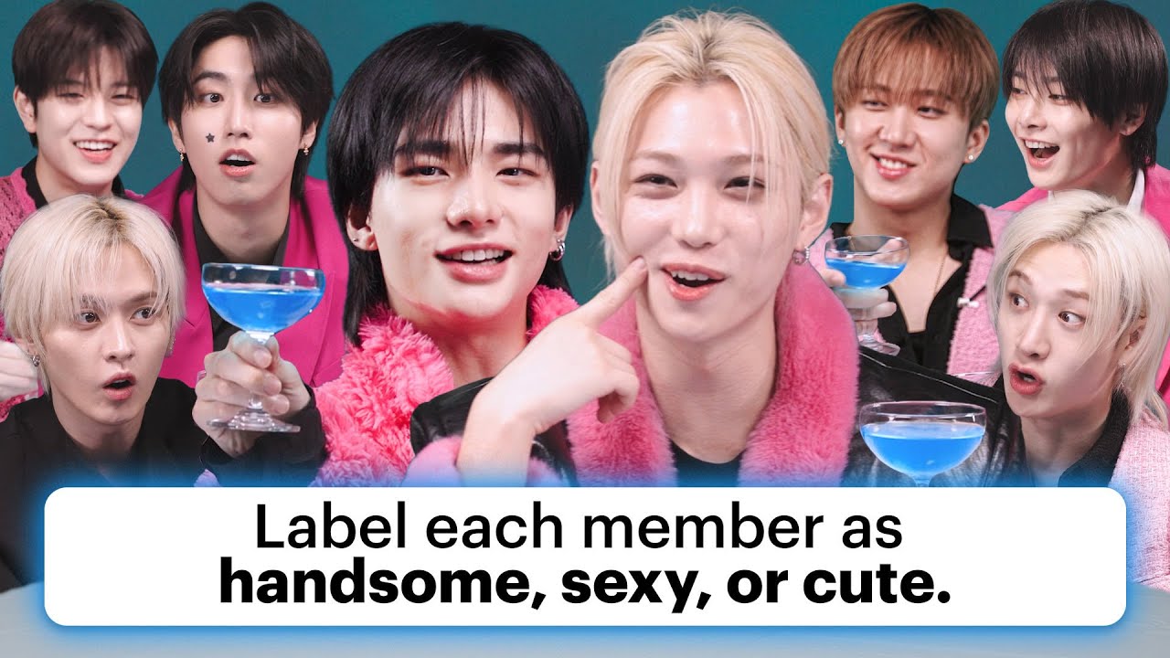 Stray Kids Spill Secrets After Sipping the Truth Serum | Allure