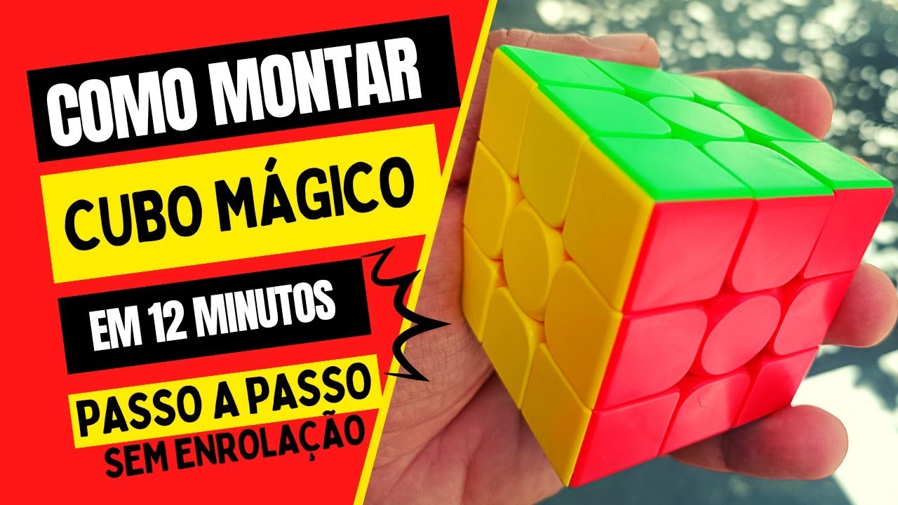 Revelado! Solução de Cubo Mágico em 12 minutos. Descubra Sem Enrolação #rubikscube #cube #cubomágico